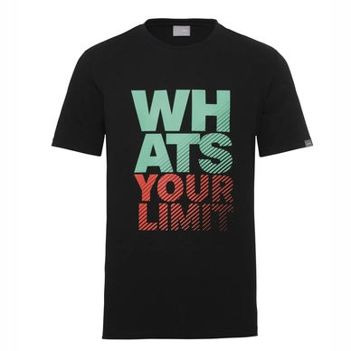 Tennisshirt HEAD Men Wyl Black