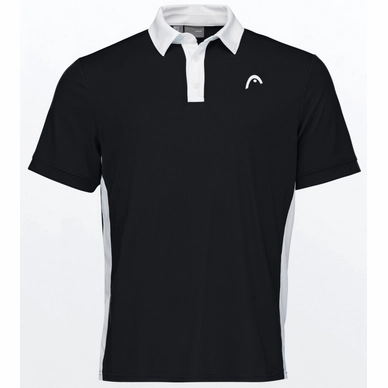 Polo HEAD Slice Black White Herren