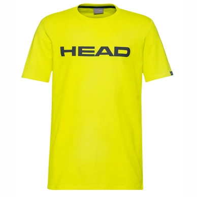 Tennis Shirt HEAD Men Club Ivan Yellow Dark Blue