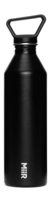 Bouteille de Voyage MiiR Narrow Mouth Single Wall Black 798ml