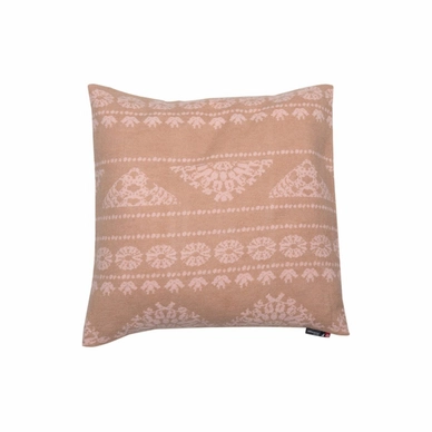 Sierkussenhoes David Fussenegger Silvretta Crocheted Pattern Ecru ( 50 x 50 cm )