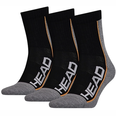 Tennissocke HEAD Men Performance Black