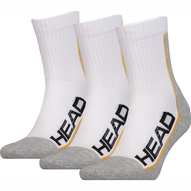 Tennissocke HEAD Performance White Grey Herren