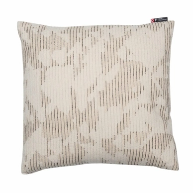 Sierkussenhoes David Fussenegger Alba Graphic Pattern Allover Ecru ( 40 x 40 cm )