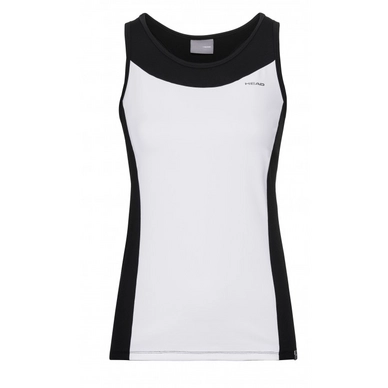 Vest Top HEAD Women Performance White Black