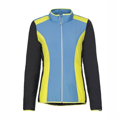 Jacke HEAD Endurance Soft Blue Yellow Damen