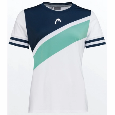 Tennisshirt HEAD Women Performance Print Nile Green