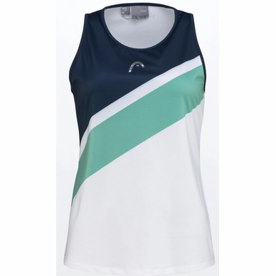Tennisshirt HEAD Women Performance Tanktop Print Nile Green