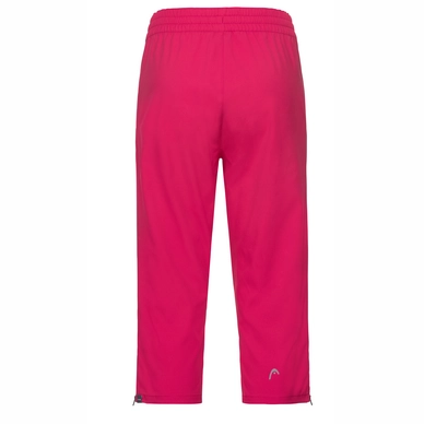 Trainingsbroek HEAD Women Club 3/4 Magenta