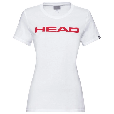 Tennisshirt HEAD Lucy White Red Damen