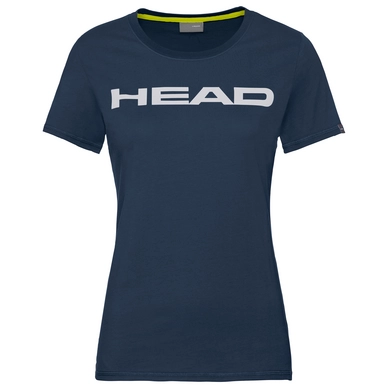 T-shirt de Tennis HEAD Women Lucy Dark Blue White