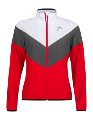 Tennis Jacket HEAD Women Club 22 Red