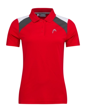 Polo HEAD Club 22 Tech Red Damen