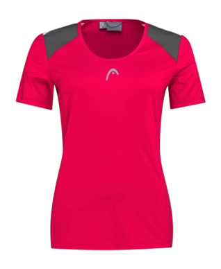 Tennisshirt HEAD Club 22 Tech Magenta Damen
