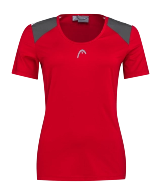 T-shirt de Tennis HEAD Women Club 22 Tech Red