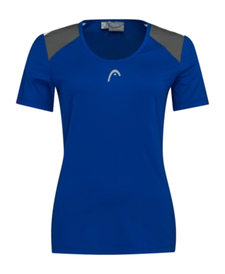 Tennisshirt HEAD Club 22 Tech Royal Blue Damen