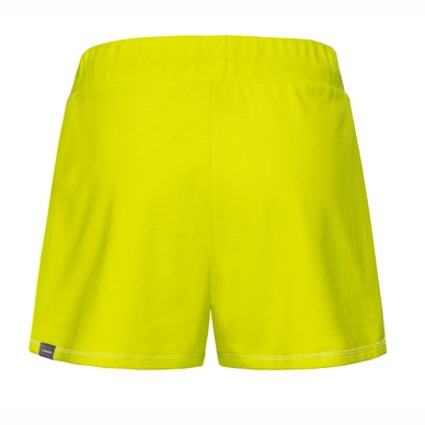 Tennisbroek HEAD Women Shorts Club Ann Yellow