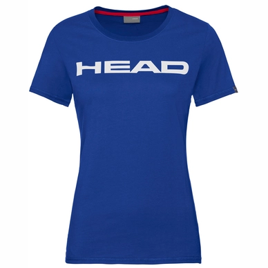 Tennisshirt HEAD Club Lucy Royal Weiß Damen