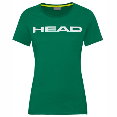Tennisshirt HEAD Club Lucy Green Weiß Damen