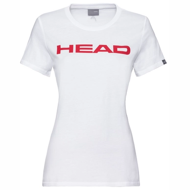 Tennisshirt HEAD Women Club Lucy White Red