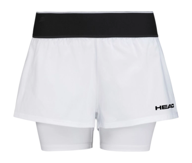 Tennishose HEAD Dynamic White Damen