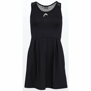 Tenniskleid HEAD Spirit Black Damen