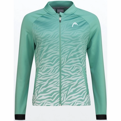 Tennisvest HEAD Women Breaker Nile Green Print
