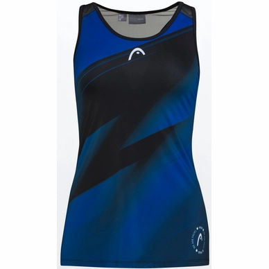 Tennisshirt HEAD Women Play Tech Tanktop Royal Print