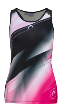 Tennis T-Shirt HEAD Women Play Tech Tanktop Magenta Print