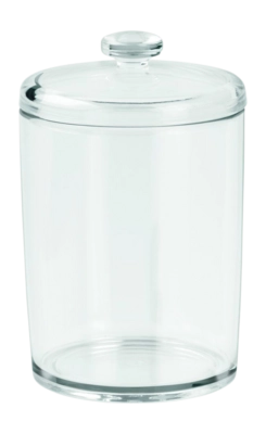 Opbergbeker iDesign Klein Transparant (20,3 x 9,5 x 8,6 cm)