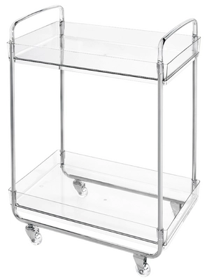 Rolwagen iDesign The Home Edit Transparant (58,4 x 40,2 cm)