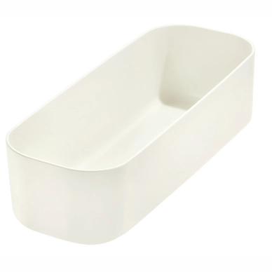 Opbergbox iDesign Compact Beige (28 x 9 cm)