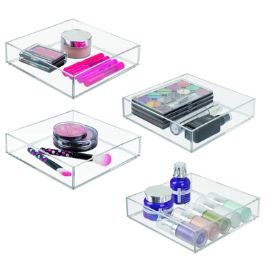 Organiser iDesign Clarity Transparant (20,3 x 20,3 x 5,1 cm)