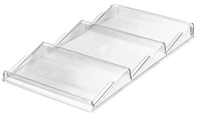 Kruidenrek iDesign Linus Transparant (42,4 x 22,1 x 3,8 cm)