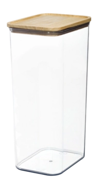 Voorraadbus iDesign Ro Pansino Transparant 4,3 L