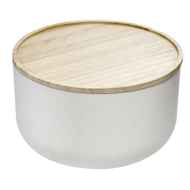 Mengkom iDesign Ro Pansino met Deksel Large Wit 24,8 cm