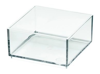 Opbergbox iDesign Sarah Tanno Transparant (10 x 10 x 5 cm)