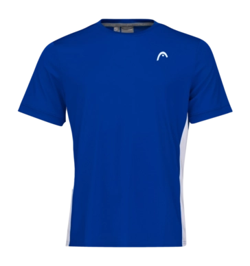 T-Shirt de Tennis HEAD Boys Slice Royal Blue White
