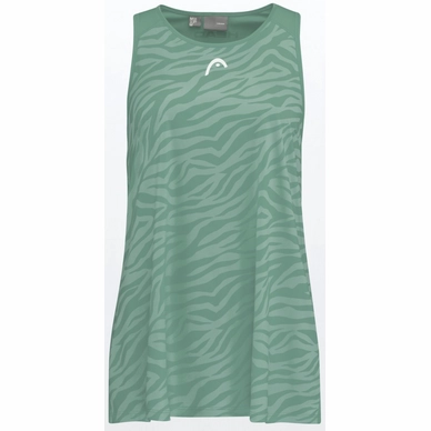 Tennisshirt HEAD Agility Tanktop Print Nile Green Mädchen