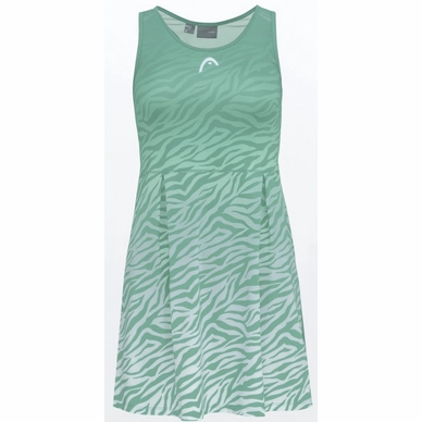 Tenniskleid HEAD Spirit Nile Green Print Mädchen