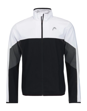 Tennis Jacket HEAD Men Club 22 Black White