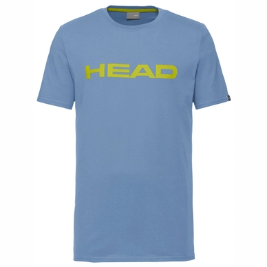 Tennisshirt HEAD Junior Club Ivan Soft Blau Gelb Kinder