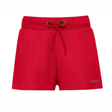 Tennisbroek HEAD Girls Shorts Club Ann Red