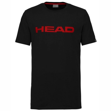 Tennisshirt HEAD Kids Club Ivan Black Red