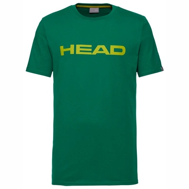 Tennisshirt HEAD Men Club Ivan Green Yellow 22