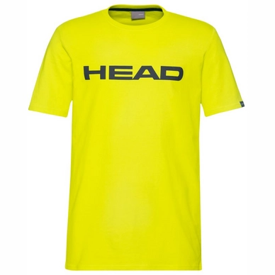 Tennisshirt HEAD Club Ivan Yellow Deep Blue Kinder