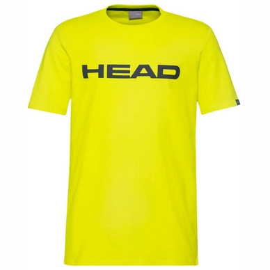 Tennisshirt HEAD Club Ivan Yellow Deep Blue Herren