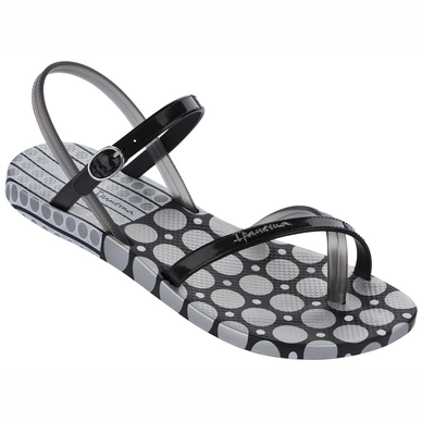 Slipper Ipanema Fashion Sandal Black Silver