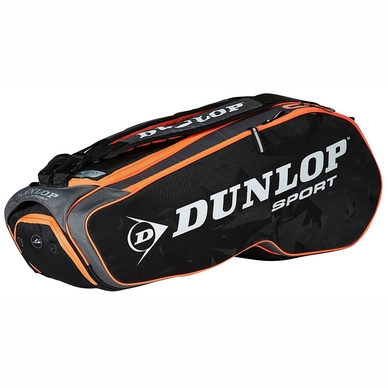 Schlägertasche Dunlop Performance 8 Racket Bag Schwarz