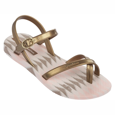 Flip Flops Ipanema Fashion Sandal Beige Gold Kinder